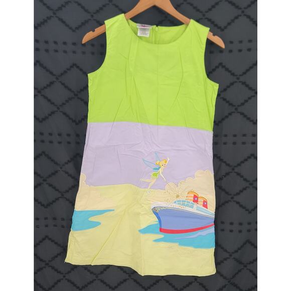 Disney Other - VIntage Disney Cruise embroidered Tinkerbell dress Size XL RARE vacation resort